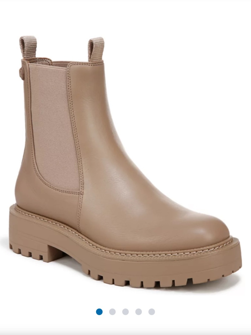 Sam Edelman Laguna Chelsea Boot in tan cedarwood